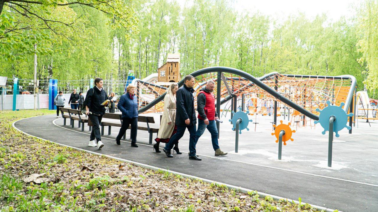 Парк березовая роща чехов